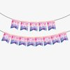 DIADARL Tie Dye Birthday Party Supplies Happy Birthday Pennant Banner, Art Theme Party Decorations Hippie Carnival Baby Shower Birthday Party Decorations