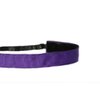 Mavi Bandz Adjustable Non-Slip Fitness Headband in Plain Jane - Purple