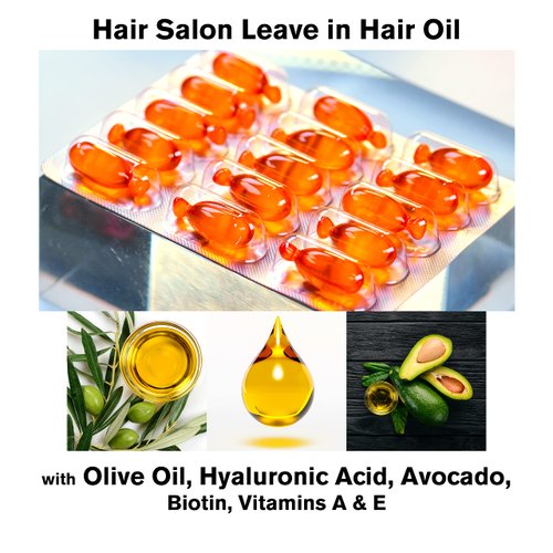 SNOBGIRLS VICE-VERSA CURLS Leave-In Hair Oil - Smoothing or Curl Defining for Curly, Thick, Dry or Frizzy Hair, All Types of Curls with Olive Oil, Hyaluronic Acid, Avocado, Biotin & Vitamins