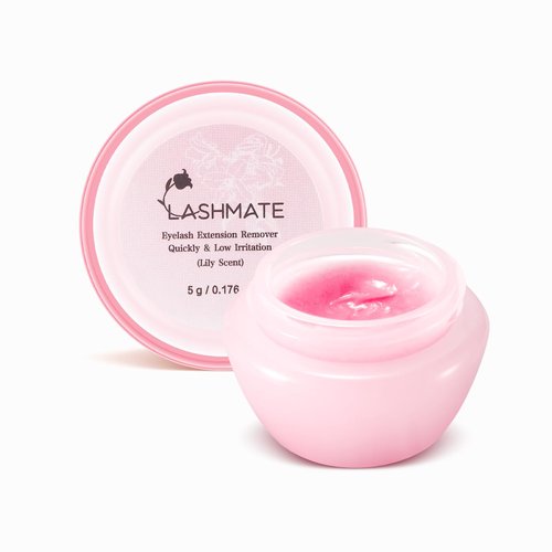 lashmate lily Scented Cream Lash Remover for Lash Extensions - Gentle Eyelash Extensions Adhesive Dissolver - Salon-use Eyelash Extensions Remover - 5g