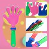 20 Packs Hand Clappers, Noise Makers Party Favors Plastic Clapper, Cheer Clappers for Holiday Events, Sporting Events, Mixed Colors