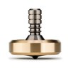 DjuiinoStar Premium Spinning Top, Brass Collar with Titanium Stem, 8-10 Minutes, High Precision EDC Desktop Toy DST-814R