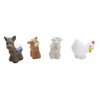 Replacement Parts for Little-People Christmas Nativity Playset - Replacement Donkey, Cow, Goat and Chicken ~ Works with FPT07, DPX53, J2404 and Many Other Sets