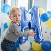 Royal Blue Happy Birthday Balloons Banner,16 Inch 3D Aluminum Foil,Inflatable Reusable Hanging Party Decor,for Women,Men,Kids Boys & Girls Birthday Decorations Party Supplies