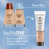 COVERGIRL Clean Matte Liquid Foundation Buff Beige 525, 1 oz (packaging may vary)