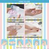 FERCAISH 400 Petal Soap Sheets, Portable and Dissolvable Soap Paper Sheets for Hand Washing and Cleaning, Perfect for Children and Adults on Outdoor Travel and Camping Hiking(4 Box Set)
