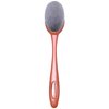 Real Techniques Blend & Blur Foundation Brush, For Liquid Foundation, Long Handle, Easy Makeup Application, Oval Shaped Brush Head with Dense, Plush, Synthetic Bristles, Orange Face Brush, 1 Count