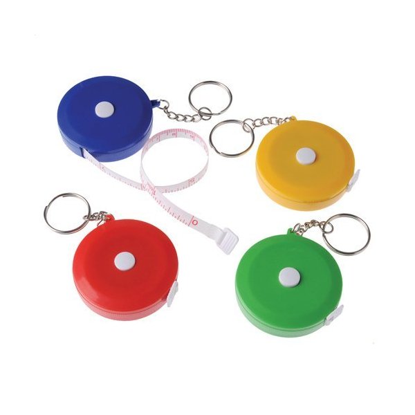 DollarItemDirect Tape Measure Key Chains, Sold by 4 Dozens