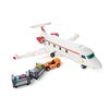 Block Builder Airplane Building Block Set (633 Pieces). Aviation Series Building Blocks for Kids and Adults