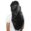 Wbfwbb Braid Bonnet for Sleeping, Wide Elastic Band Satin Hair Wrap Sleeping Cap for Women Cap for Braids, Curly, Long Hair Black