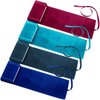 Zhengmy 4 Pieces Tarot Card Holder Tarot Bags Tarot Pouch Tarot Wrap Storage Holder Tarot Spread Cloth for Oracle Decks