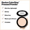 Revlon ColorStay Face Powder, Face Makeup Stocking Stuffers for Women, Medium-Full Coverage, Shine & Oil Free, 820 Light, 0.3 Oz
