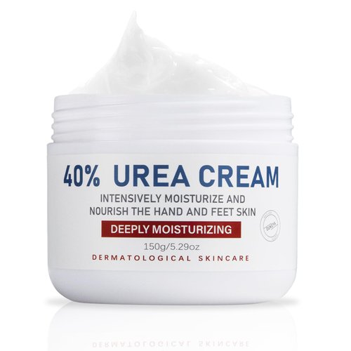 OUKEYA Urea Cream 40 Percent, Urea Foot & Hand Cream for Dry Cracked, 40 per Urea Lotion for Feet Maximum Strength