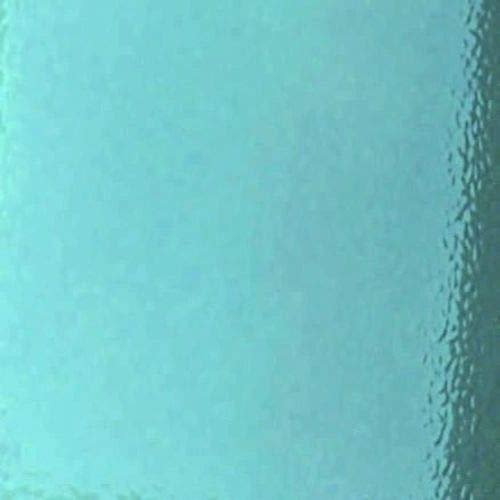Wissmach Stained Glass Sheet: Turquoise English Muffle (8"x12"-1 Sheet) by BiNARi Glass Studio