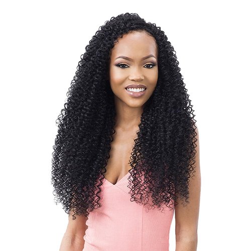 Mayde Beauty Bloom Bundle Weave JERRY CURL 30" (1-Pack, 1 Jet Black)