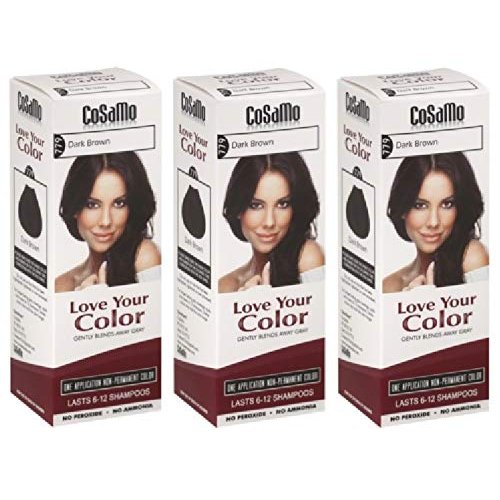 CoSaMo Love Your Color Hair Color 779 Dark Brown (Pack of 3)