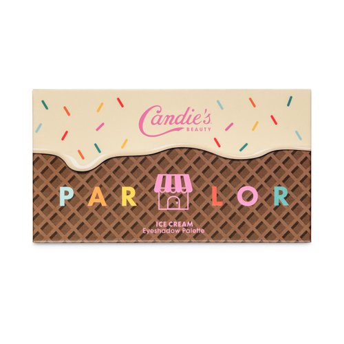 Candie's Parlor Gelato 18-Shade Eye Shadow Makeup Palette - Indulge in a Rich Spectrum of Italian-Inspired Hues