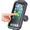 Kewig Bike Phone Mount Waterproof, Motorcycle Phone Mount with Aluminum Alloy Handlebar Mount Base & Touch-Screen, 360 Rotation Bike Phone Holder Suitable for 5.5'' - 7.0'' Cellphones