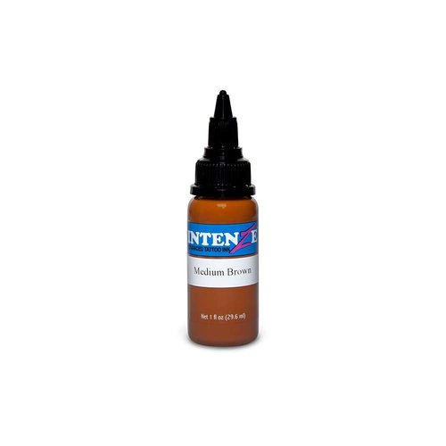 Intenze Medium Brown Tattoo Ink 2oz