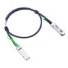 H!Fiber 40Gb QSFP+ DAC Cable, 40GBASE-CR4, QSFP+ to QSFP+ Passive Direct Attach Copper Twinax Cable for Cisco QSFP-H40G-CU50CM, Meraki MA-CBL-40G-50CM, Mikrotik, Open Switch Devices, 0.5m 1.64 ft