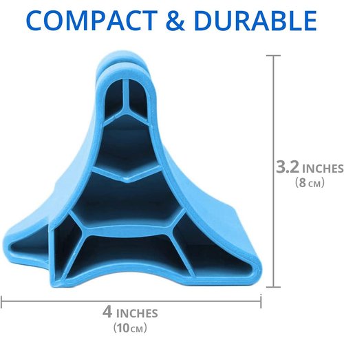 Occipital Release Tool, Portable Body Trigger Point Massager Suboccipital Release Device, Neck Shoulder Pain Relief Muscle Release Tool Manual Back Massager, Tension Headache Migraine Reliever (Blue)