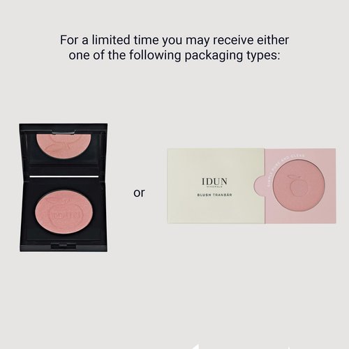 IDUN Minerals Mineral Blush - Pressed Powder - Glides On Smoothly - Offering Intense Color Payoff And Naturally Healthy Skin - Tranbar - 0.18 Oz, Light Pink, (I0100277)