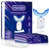 MySmile Non-Sensitive 10Pcs Teeth Whitening Strips Kit with Waterproof 28X LED Light 10-Min Fast Remove Coffee Wine Tobacco 20 Years of Stains Whitening Tooth Care Oral Safe for Enamel
