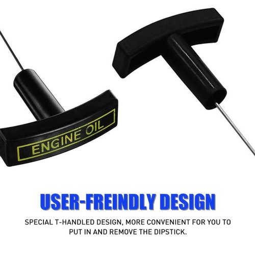 Bittwee 3C3Z6750AA Car Powerstroke Oil Dipstick, Automotive Super Duty Excursion 6.0 Diesel Engine Oil Dip Indicator Tool, Universal for for 2003 2004 2005 2006 2007 F250 F350 F450 F550