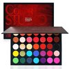 35 Color Studio Eyeshadow Palette for Halloween Makeup, Pop Makeup Inner Artist Matte Shimmer Luminous Velvet Texture Pressed Colors Powder Creamy Eye Shadow Blendable Natural Makeup Palette