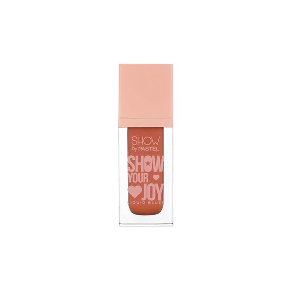 Show By Pastel Show Your Joy Liquid Blush 57 | Dewy Finish | Natural Looking | Clean Beauty | Moisturize The Skin Up to 24 Hours | Cruelty-Free | Natural and Fresh Looking | 0.141 fl.oz.