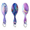 Wet Brush-Pro Keychain Hair Brush, Limited Edition Fantastic Voyage, 1 Count (Pack of 2), Liquid Clouds