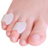 Povihome 10 Pack Pinky Toe Separators, Little Toe Spacers to Separate and Protect Pinky Toe or Smaller Toes, Relieve Pain from Friction and Pressure