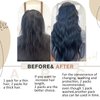 Ugeat Clip in Hair Extensions Human Hair Jet Black Hair Extensions Clip in Human Hair Extensions Natural Thick Soft Straight 14 Inch 7pcs