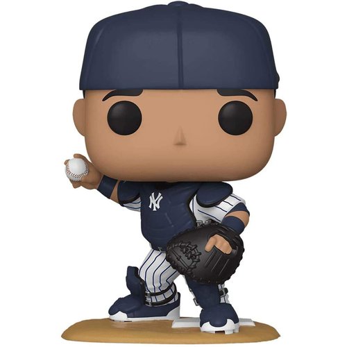 Gary Sanchez New York Yankees with Catcher Gear #49 Pop Sports Action Figure (Bundled with EcoTek Pop Protector to Protect Display Box)