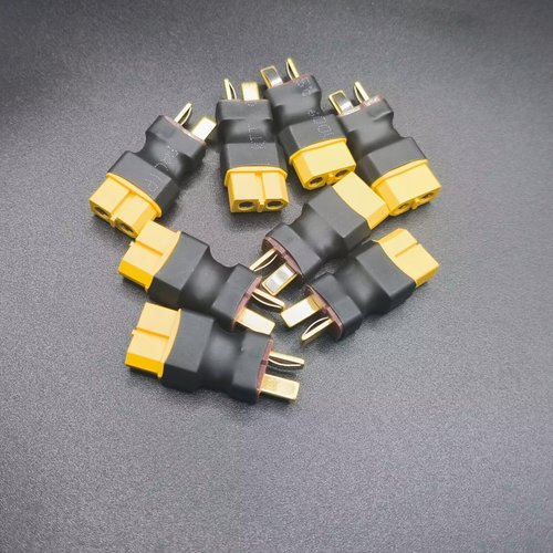 AFDHGS 8Pcs XT60 Female to Male Deans T Plug Connector Adapter for RC Car Boat Drone LiPo NiMH Battery ESC Connector Adapters Parts