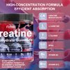 Creatine Monohydrate Gummies Complex 8000mg for Men and Women, Containing L-carnitine & Taurine, Build Muscle, Boost Energy, Faster Recovery, Pre-Workout Supplement, Raspberry & Blackberry, 120 Count