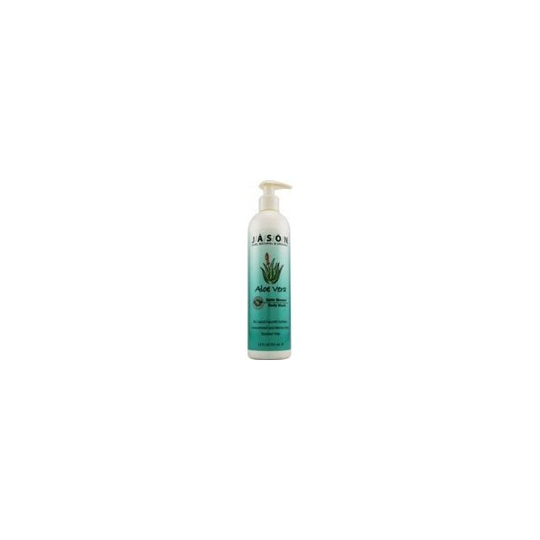 JASON NATURAL PRODUCTS BODY WASH,ALOE VERA SATIN, 30 FZ