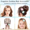 12 Pieces Shell Pearl Starfish Hair Clip Artificial Seashell Star Hair Clips Acrylic Resin Princess Hairpins for Women Girls Beach Wedding Hairstyle Tool Headwear Accessories