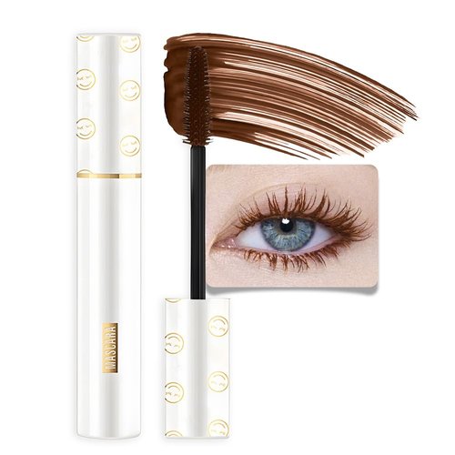Brown Lash Mascara, Waterproof, Flake & Smudge Resistant, Cruelty-Free, Nourishing Formula (Brown, 1 pc)
