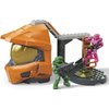 Mega Halo Zone Control Construction Set with Spartan Helmet, Building Toys for Boys, Ages 8+