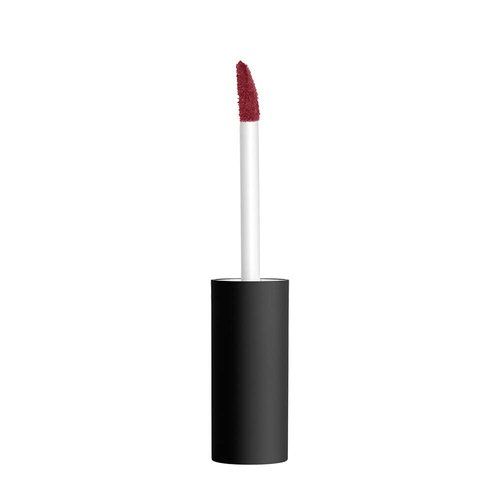 NYX PROFESSIONAL MAKEUP Soft Matte Metallic Lip Cream, Liquid Lipstick - Budapest (Deep Mauve With Red Undertone)