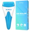 BearKig Ice Roller, Ice Roller for Face, Ice Face Roller, Cold Facial Ice Roller Massager for Eye Puffiness, Women's Gifts, Migraine, TMJ Pain Relief & Minor Injuries, Skin Care Products (Blue)