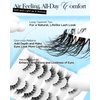 BEYELIAN Wispy Eyelashes Natural Look 8-17mm Cat Eye Wispy Lashes Soft and Lightweight 3D Volume Natural False Lashes Wispy, Reusable, Easy to Apply 7 Pairs (7P-WIS-20)