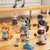 6pack Party Favors Mini Cats Building- Compatible with Lego Cute Animal, Adorable Animals Building Sets, Party Favors Birthday Gift for Kids 8-12 (773 PCS)