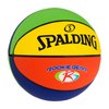 Spalding Rookie Gear Youth Multi Color Indoor-Outdoor Basketball 27.5"