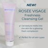 PHYTOMER Rosée Visage Face Cleansing Gel | Daily Facial Cleanser & Makeup Remover | With Rose Water | 95% Natural Ingredients | Sustainable & Eco-Friendly Skin Care | 250ml
