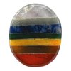 7 Chakra Worry Stone Crystals and Healing Stones - Worry Stones for Stress Relief Gifts - Piedra Crystal Fidget for Meditation, Calming, Relaxation - Unique Stocking Stuffers and Birthday Gifts for Women, Men