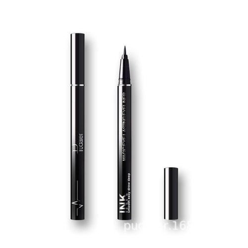 Generic Waterproof Liquid Eyeliner - Black, Vegan Formula, ega Last Breakup Proof Liquid Eyeliner (Black)