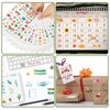 24 Sheets Daily Planners Monthly Celebrations Planner Stickers Monthly Sticker Book Planner Stickers and Accessories for Calendar Planning Scrapbooking Holiday Seasonal General Events 1000+ Stickers