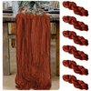 6 Pieces Terracotta Cheesecloth Table Runner 10 Ft Cheese Cloth Gauze Table Runner for Fall Rustic Wedding Arch, Baby and Bridal Shower, Birthday Party Thanksgiving Decorations